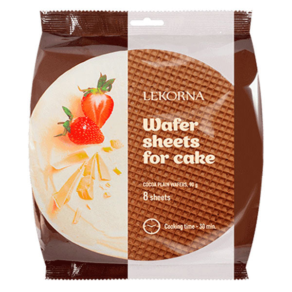 Wafer Sheets Cocoa – 3.17 oz (90gr)